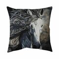 Fondo 26 x 26 in. Front Wild Horse-Double Sided Print Indoor Pillow FO2795941